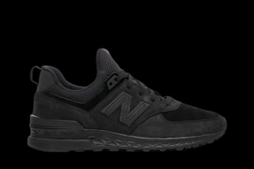 New Balance Ronnie Fieg x Dover Street Market x 574 Sport 'Triple Black Special Box'