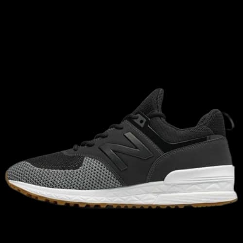 New Balance 574 Sport Shoes Black/Grey
