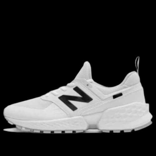 New Balance 574 Series White Black D Wide Unisex