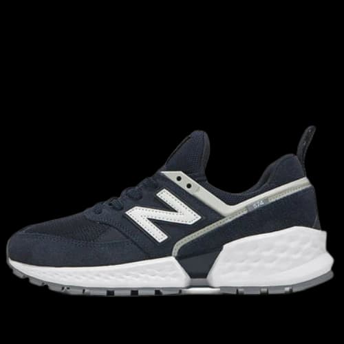 New Balance 574 Breathable Wear-resistant Non-Slip Low Tops Navy Blue