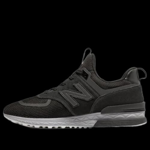 New Balance NB 574 Sport Sports Casual Shoes 'Black White Red'