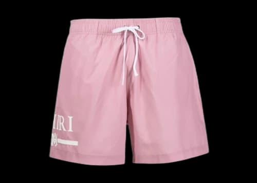 AMIRI M.A Bar Swim Shorts Pink