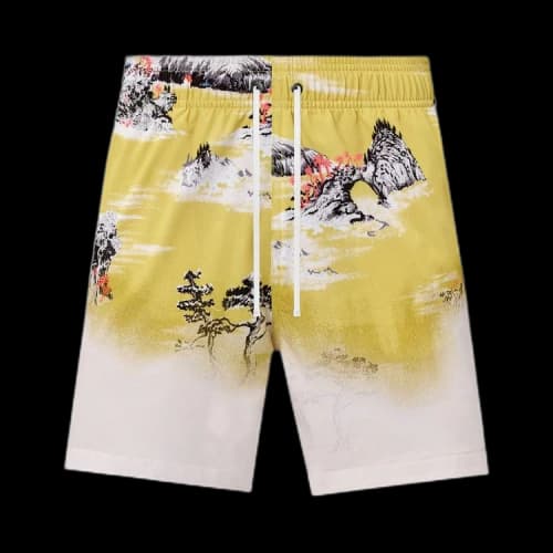 Amiri Aloha Beach Cabana Short 'Canary'
