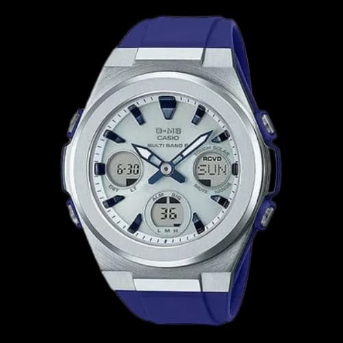 Casio Fashion Business Stylish Analog-Digital Watch 'Silver Blue'