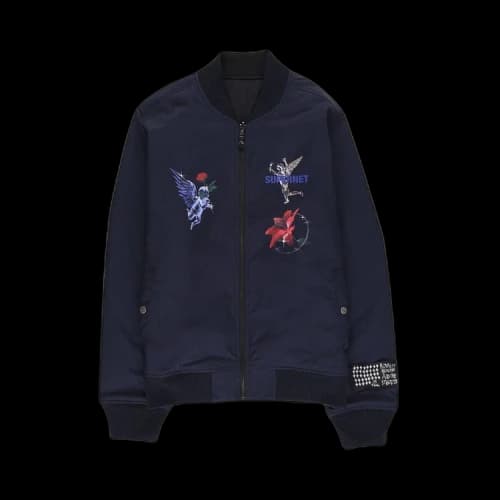 Ksubi NFT Reversible Bomber Jacket 'Midnight'