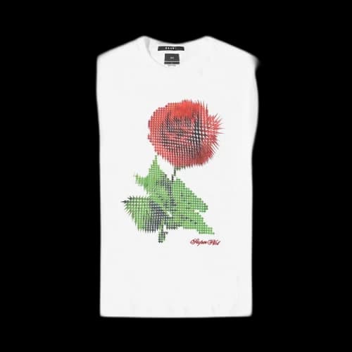 Ksubi Pixel Kash T-Shirt 'True White'