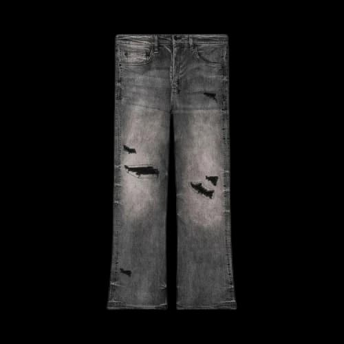 Ksubi Bronko Bootcut Jeans 'Black Metal'