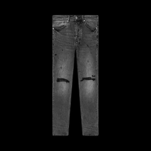 Ksubi Van Winkle Skribed Skinny Jeans 'Faded Black'