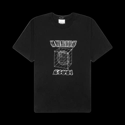 Ksubi Holograph Kash T-Shirt 'Jet Black'