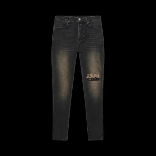Ksubi Van Winkle Kingdom Repair Jeans Black
