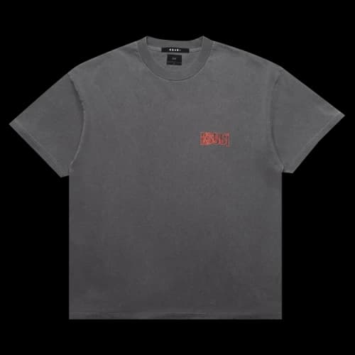 Ksubi Kickstart Ekcess T-Shirt 'Charcoal'