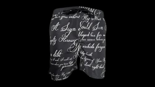 Ksubi Kursed Boardshort Black