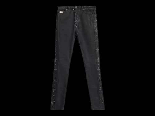 Ksubi Van Winkle Plus Studded Jeans Black