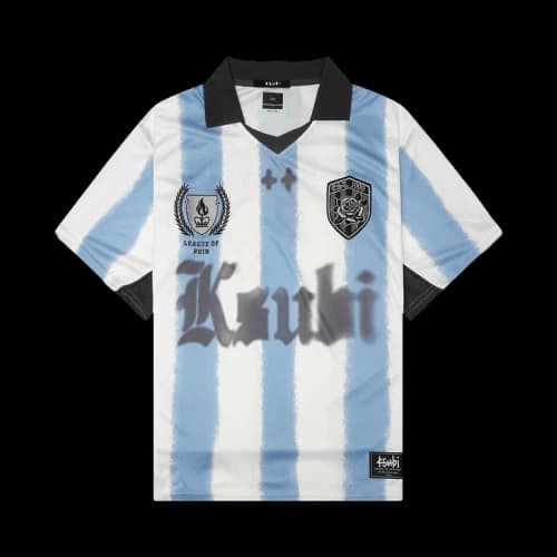 Ksubi Offside Duke Short-Sleeve Jersey 'Ice Stripe'