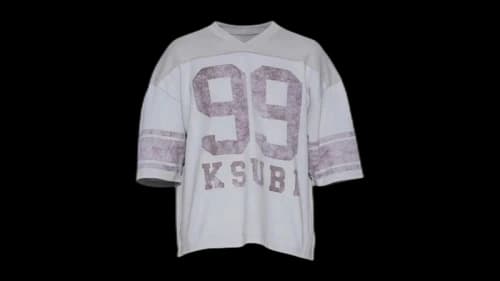 Ksubi Halftime S/S Duke Jersey T-Shirt Grey