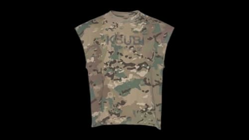 Ksubi State Ekcess Cut Off Tank Woodland Green