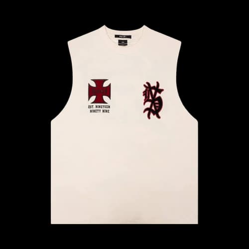Ksubi League Ekcess Cut Tank Off Desert Natural