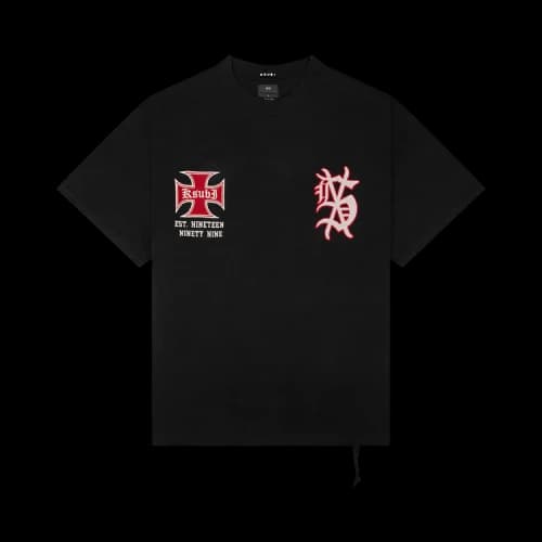 Ksubi League Ekcess Short-Sleeve Tee 'Black'