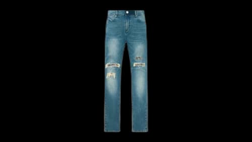 RtA Bryant Skinny Jeans Blue