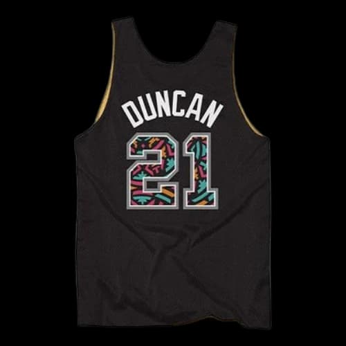 Mitchell & Ness NBA Reversible Mesh Tank Spurs 03 Tim Duncan