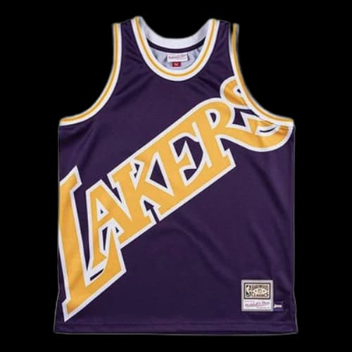 Mitchell & Ness Bigh Face Jersey 'Los Angeles Lakers'