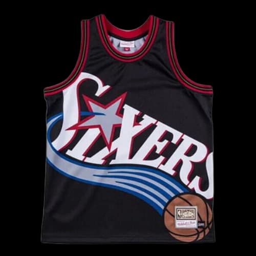 Mitchell & Ness Blown Out NBA Big Face Tank 'Philadelphia 76ers'