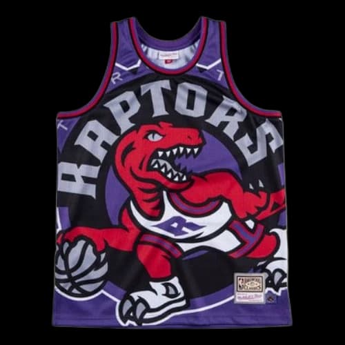 Mitchell & Ness Blown Out NBA Big Face Tank 'Toronto Raptors'
