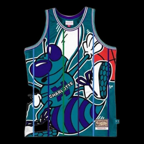 Mitchell & Ness NBA Big Face 2.0 Jersey Charlotte Hornets'