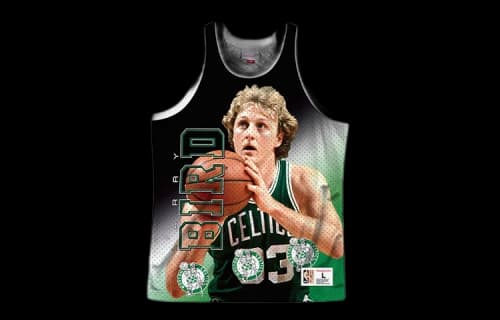 Mitchell & Ness x NBA Boston Celtics Behind The Back Jersey 'Larry Bird 33'