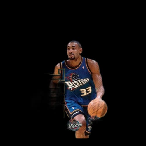 Mitchell & Ness x NBA Detroit Pistons Behind The Back Jersey 'Grant Hill 33'