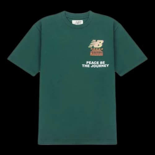 New Balance x Salehe Bembury Graphic Tee 'Green'