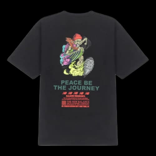 New Balance x Salehe Bembury Graphic Pocket T-Shirt 'Black Multi'