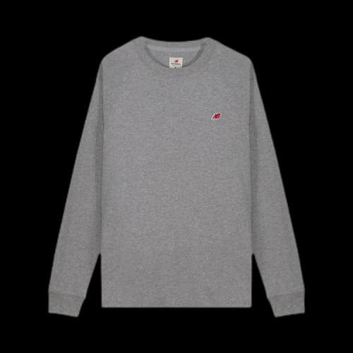 New Balance Made in USA Core L/S T-Shirt Athletic Grey