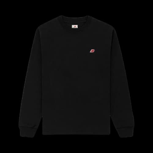 New Balance Made in USA Core L/S T-Shirt Black