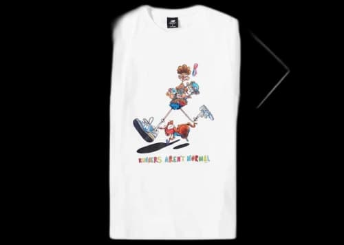 New Balance Gawx Graphic Tee White