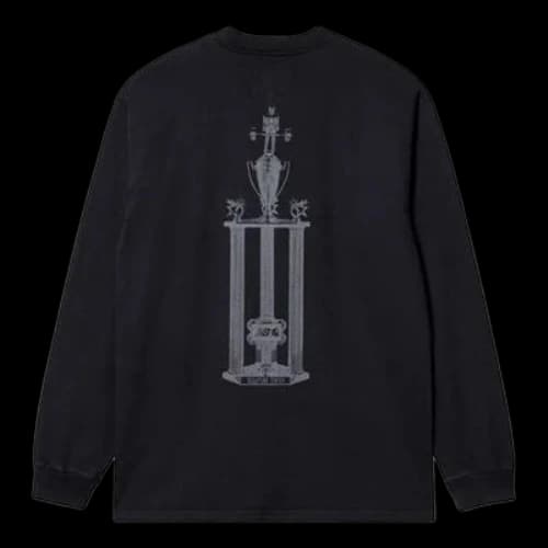 New Balance x Carhartt WIP Graphic Long Sleeve Tee 'Black'