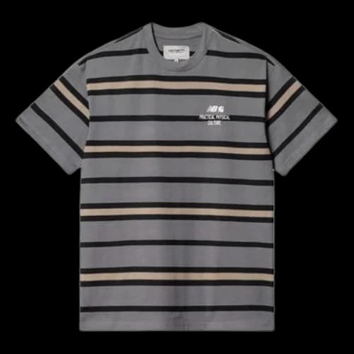 New Balance x Carhartt WIP Stripe Tee 'Eclipse'