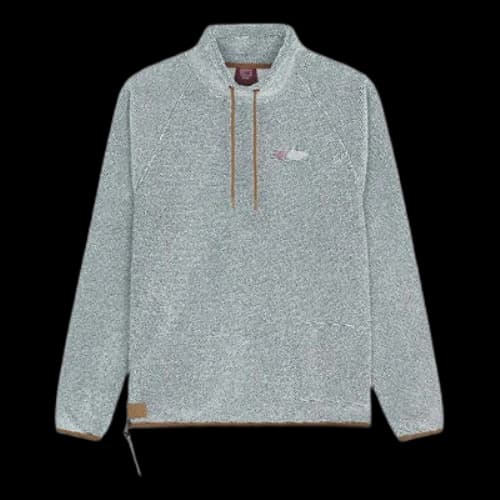 New Balance x Bodega Mock-neck Sweatshirt 'Grey Red'