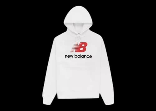 New Balance Made In USA Heritage Hoodie White/Red