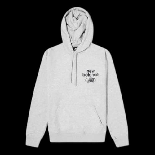 New Balance Essentials Reimagined French Terry Hoodie 'Athletic Grey'