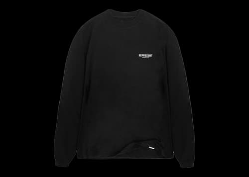 Represent Owners Club Long Sleeve T-shirt Black