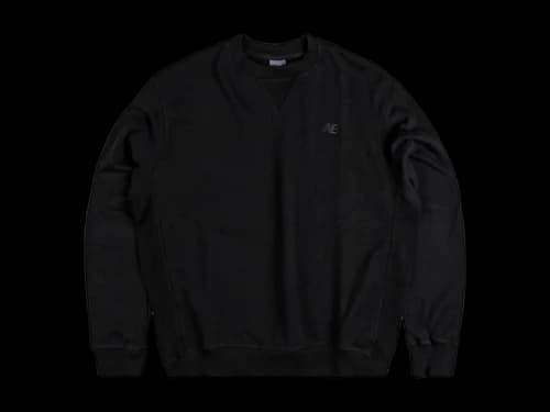 New Balance Athletics French Terry Crew Sweatshirt Black