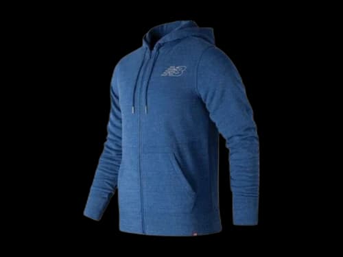 New Balance Athletics French Terry Crew Sweatshirt Navy