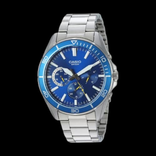 CASIO Stainless Steel Strap Silver Analog