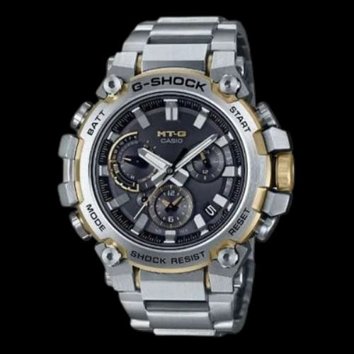CASIO G-Shock Analog 'Silver Bronze'