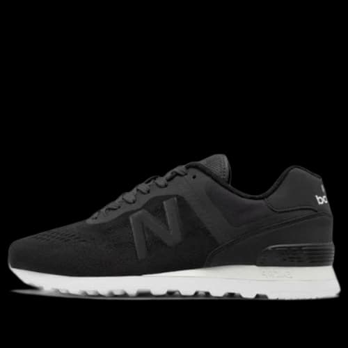 New Balance 574 'Black White Sole'