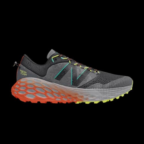 New Balance Fresh Foam More Trail v1 4E Wide 'Black Dark Blaze'