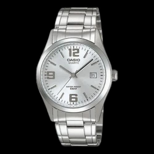 Casio Dress Minimalistic Business Analog Watch 'Silver Metallic'