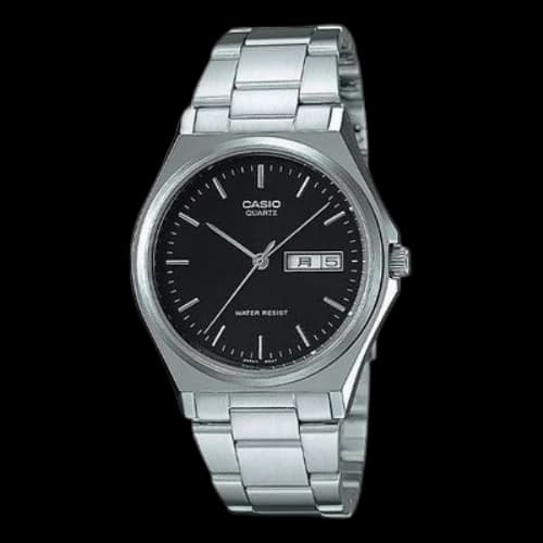 CASIO STANDARD Series quartz waterproof Stainless Steel Strap Mens