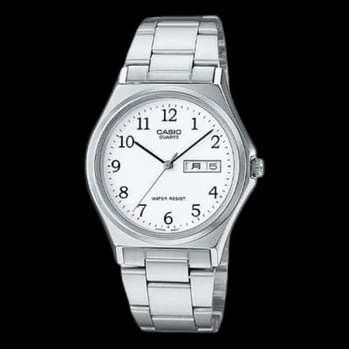 CASIO STANDARD Series quartz waterproof Stainless Steel Strap Mens